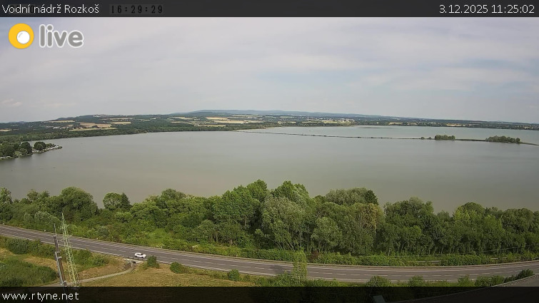 Vodní nádrž Rozkoš - Vodní nádrž Rozkoš - 3.12.2025 v 11:25