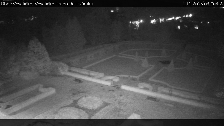 Obec Veselíčko - Veselíčko - zahrada u zámku - 1.11.2025 v 03:00 Obec Veselíčko - Veselíčko - zahrada u zámku - 1.11.2025 v 03:00