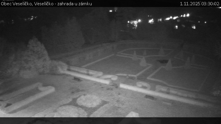 Obec Veselíčko - Veselíčko - zahrada u zámku - 1.11.2025 v 03:30 Obec Veselíčko - Veselíčko - zahrada u zámku - 1.11.2025 v 03:30