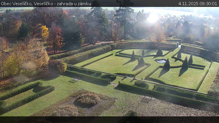 Obec Veselíčko - Veselíčko - zahrada u zámku - 4.11.2025 v 09:30