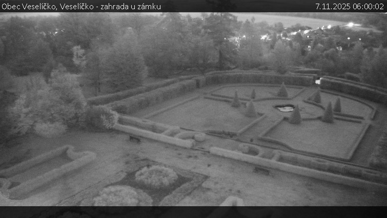 Obec Veselíčko - Veselíčko - zahrada u zámku - 7.11.2025 v 06:00