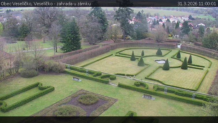 Obec Veselíčko - Veselíčko - zahrada u zámku - 31.3.2026 v 11:00