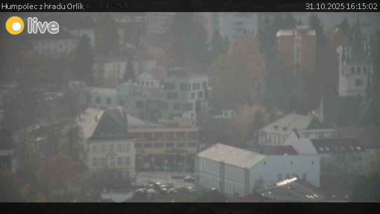 Město Humpolec - Humpolec z hradu Orlík - 31.10.2025 v 16:15 Město Humpolec - Humpolec z hradu Orlík - 31.10.2025 v 16:15