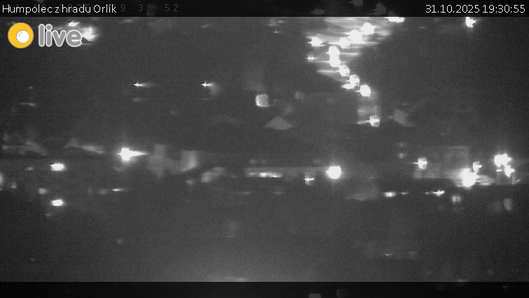 Město Humpolec - Humpolec z hradu Orlík - 31.10.2025 v 19:30 Město Humpolec - Humpolec z hradu Orlík - 31.10.2025 v 19:30