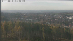 Humpolec z hradu Orlík