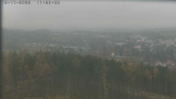 Humpolec z hradu Orlík