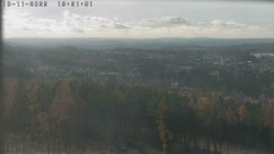 Humpolec z hradu Orlík