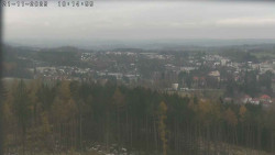 Humpolec z hradu Orlík