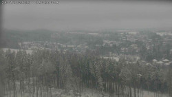 Humpolec z hradu Orlík