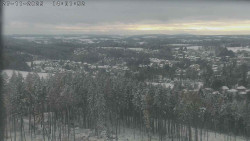 Humpolec z hradu Orlík