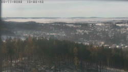 Humpolec z hradu Orlík