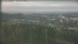 Humpolec z hradu Orlík