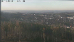 Humpolec z hradu Orlík