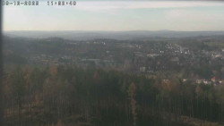 Humpolec z hradu Orlík