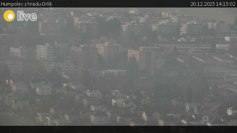 Město Humpolec - Humpolec z hradu Orlík - 20.12.2025 v 14:15