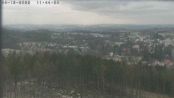 Humpolec z hradu Orlík