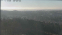 Humpolec z hradu Orlík