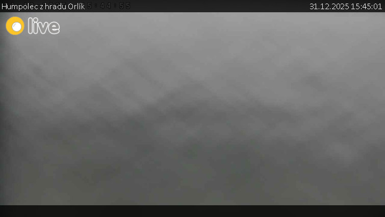 Město Humpolec - Humpolec z hradu Orlík - 31.12.2025 v 15:45