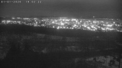 Humpolec z hradu Orlík