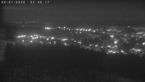 Město Humpolec - Humpolec z hradu Orlík - 2.1.2026 v 02:45