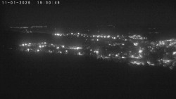 Humpolec z hradu Orlík