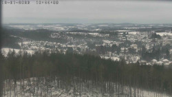 Humpolec z hradu Orlík