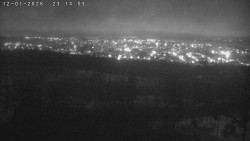 Humpolec z hradu Orlík