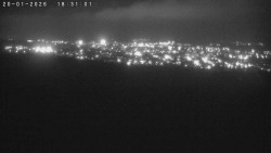 Humpolec z hradu Orlík