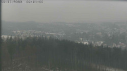 Humpolec z hradu Orlík