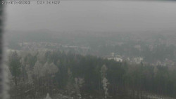 Humpolec z hradu Orlík