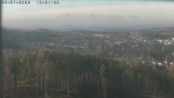 Humpolec z hradu Orlík