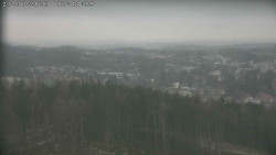 Humpolec z hradu Orlík