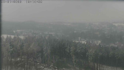 Humpolec z hradu Orlík