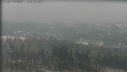 Humpolec z hradu Orlík