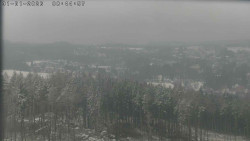 Humpolec z hradu Orlík