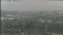 Humpolec z hradu Orlík