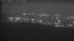 Humpolec z hradu Orlík