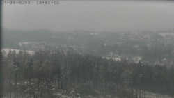 Humpolec z hradu Orlík