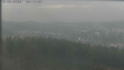 Humpolec z hradu Orlík