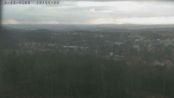 Humpolec z hradu Orlík