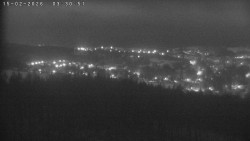 Humpolec z hradu Orlík