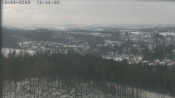 Humpolec z hradu Orlík