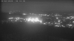 Humpolec z hradu Orlík