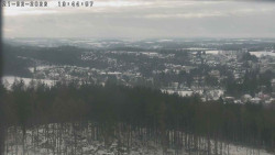 Humpolec z hradu Orlík