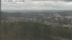 Humpolec z hradu Orlík