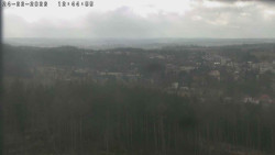 Humpolec z hradu Orlík