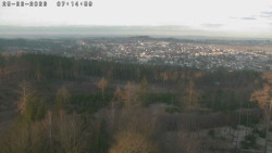 Humpolec z hradu Orlík