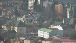 Humpolec z hradu Orlík