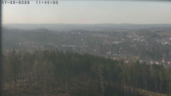 Humpolec z hradu Orlík