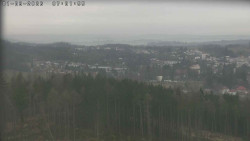 Humpolec z hradu Orlík